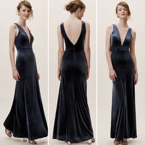 BHLDN Logan Velvet Dress